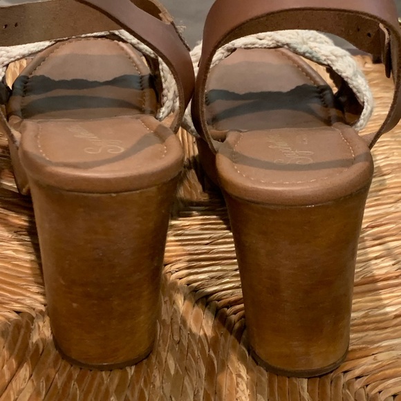 SEYCHELLES Jump for Joy Rope Macrame Braid Sandal. - Picture 5 of 7